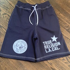 🌴EUC -Men’s True Religion Navy Blue Shorts Size M
